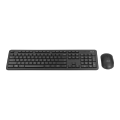 Asus CW100 Wireless Keyboard and Mouse Combo - RF 2.4GHz Wireless - Up to 1600 DPI - Black. 