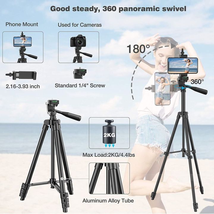 DSLR%20Flexible%20Tripod%20102cm%20Professional%20Video%20Recording%20Cell%20Phone%20Photography%20Stand%20for%20IPhone%20Xiaomi%20Gopro%20with%20Selfie%20Remote%20-%20Image%202