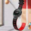 HT25 Smart Watch Blood Pressure Blood Oxygen Heart Rate Sleeping Monitoring Sports Watch Fitness Calling Watch With 1.27 Inch HD Round Screen For Smart Phones Tablet.