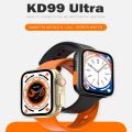 KD99 Ultra Men Smart Watch 1.99 inch Series 8 Ultra Heart Rate Blood Pressure Bluetooth Call Watch IP67 Waterproof Wireless Charging for iPhone & Andriod Phone.. 