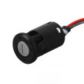 Ignition Key Switch Motorcycle Ignition Switch with Keys Short Wire Engine Ignition Starter Switch Key Set for Bikes Scooters. 