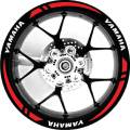 Yamaha Wheel Stickers rim sticker Decals for Motorcycle Rim Tape Strips -Yamaha MT-07 wheel decals rim stripes motorcycle stickers rim tape.