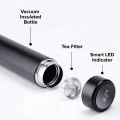 Smart thermos mug- Stainless Steel Water Bottle with LED Temperature Display – Double Walled Vacuum Insulated Smart Water Bottle  Water Proof Travel Mug  Coffee mug for Office, Gym. 