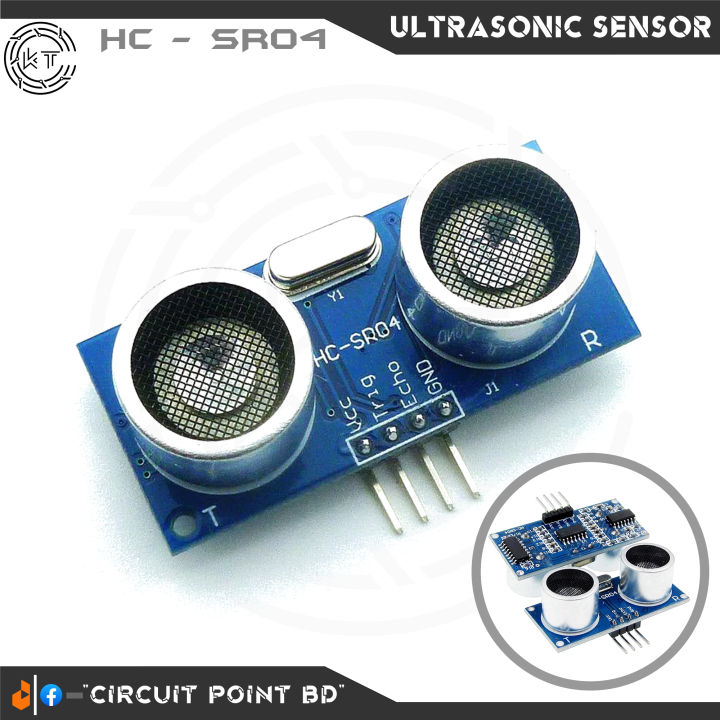 Ultrasonic Sonar Sensor HC-SR04 Wave Detector Ranging/Distance Module ...