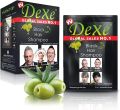 Dexe Black Hair Shampoo for Men and Womens 250 ml Box (10 packets).