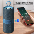 TG671 Bluetooth Speaker Portable TWS Wireless Subwoofer Dual Bass FM Radio AUX TF USB Outdoor Running Climbing Music Loudspeaker.