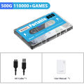 Super Console Batocera 500G External Hard Drive Disks Built-in 110000 Retro Games For PS2/PS1/PSP/SS HDD For PC Laptop Computer.