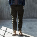 Summer New Gbardine Casual Pants Men Breathable Cotton Slim Fit Chinos Fashion Trousers Male Brand Stretch Clothing Pant Size 30-40.