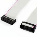 IDC Flat Ribbon Cable 2.54mm Pitch 16 Pin Female to Female Ribbon Cable Connector for P10 P3 P4 P6 P5 Color LED Panel. 