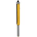 Practical product 2 inch Height Extra Long Flush Trim Router Bit 1/4 inch X 3/8 inch Woodworking Milling Cutter for Wood Diy Tool. 