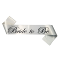 Bride To Be Sash – Elegant Accessory for Bridal Shower, Wedding & Bachelorette Celebration (Pack of 1 Pc).