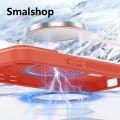 Smalshop Cooling Heat Dissipation Phone Case For iPhone 17 16 15 14 13 12 11 Pro Max Plus Breathable Hard Back Magnetic Cover For Magsafe.