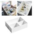 Desktop Storage Box Desktop Storage Organizer Sundries Holder Organizer Jewelry Cabinet Drawer Storage Case for Countertop Dorm Vanity Table.