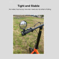 Outtobe Rearview Mirror 2 PCS Bicycle Mirror Handlebar Rearview Mirror Wide Angle 360°Rotate Looking Glass Universal Cycling Bicycle Rear View Mirror for E-bike MTB Electric Scooter Motorcycle Road Bike Ordinary Bikes etc.. 