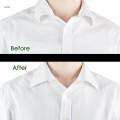 200pcs Plastic Collar Stays Shirts Inserts For Mens Business Dress 5cm Clear.