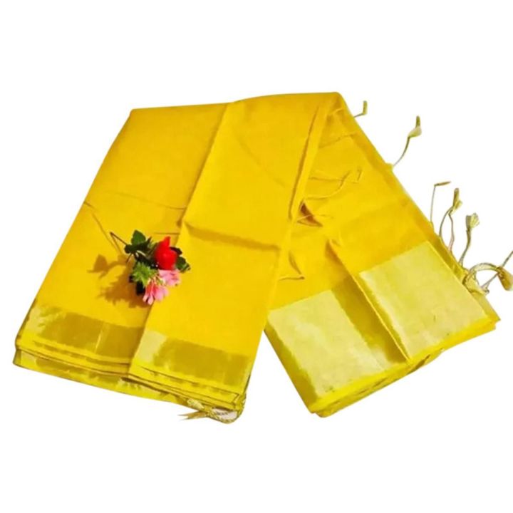 Explore Tangail Tat Golden Par Saree for Women - All Color - Perfect for All Seasons and Occasions