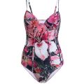 2024 New Split Decoration Quick drying Printing Sexy Sunscreen Beach Advanced Swimming Suit for Women.