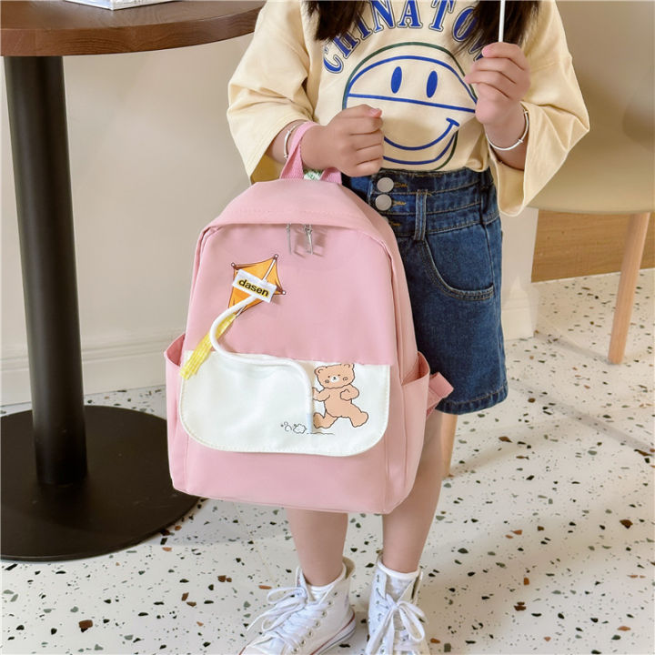 Children's%20Schoolbag%20Cute%20Cartoon%20Backpack%20Burden%20Reduction%20Spine%20Protection%20Comfortable%20Lightweight%20Boys%20and%20Girls%20Portable%20Elementary%20School%20Studebt%20Backpack%20-%20Image%203
