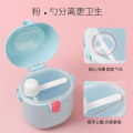 Baby Milk Powder Box food Storage box with handle to go out, 450ml/225gm capacious storage box for supplementary -1pcs food. 
