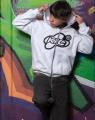 Y2K Fashion Symbol print Harajuku Loose Casual Zipper Hoodie man Cardigan Sweatshirt oversized High Streetwear hiphop Warm Tops.