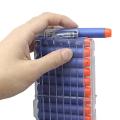 TISNERF 18 Rounds Transparent Reload Clip for Nerf Magazine Round Darts Replacement Toy Gun Soft Bullet Clip for Nerf Blaster. 