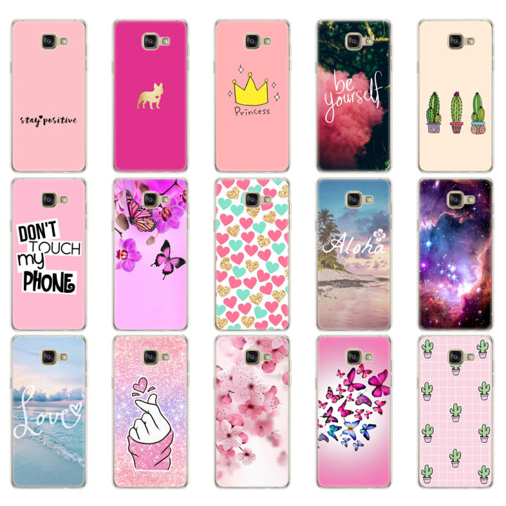 silicon%20case%20For%20Samsung%20Galaxy%20A7%202016%20A710F%20A710%20-A710F%20Case%20soft%20TPU%20Back%20Cover%20Capa%20For%20Samsung%20A7%202016%20A7%206%20pink%20summer%20-%20Image%205