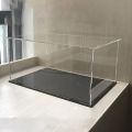 Large Acrylic Display Case for Figures Clear Display Box Cabinet Showcase for Toy/LEGO/Collectibles/Figurine/Memorabilia Storage.