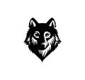Wolf Head Decal sticker/wolfanvr Sticker & Decal for Car & Bike /Waterproof and Premium Quality)/ bike sticker/ Motorcycle stickers/ Decoration sticker for bike/modified sticker for bike. 