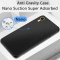 Anti Gravity Phone Case For iPhone 15 14 Plus Pro Max 13 Mini Shockproof Bumper Magical Nano Suction Adsorbed Cover Capa Coque. 