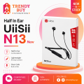 UiiSii N13 Half In Ear New Version and In Ear Version Neckband Bluetooth Earphone- Headphone. 