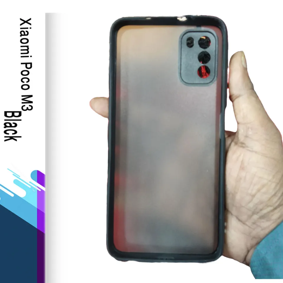 For Xiaomi Poco M3 Luxurious Smoky Matte Case Shockproof