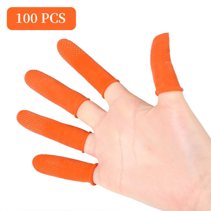 100PCS%20Reusable%20Finger%20Cover%20Natural%20Rubber%20Gloves%20Non-slip%20Latex%20Finger%20Cots%20Fingertips%20Protector%20Gloves%20Nail%20Art%20Tool%20-%20Image%209
