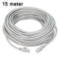 RJ45 - Ethernet Cable, 10Gbps High-Speed Cable, 600MHz, Double-Shielded, 5 Foot, White.