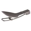 【Good-Love Store】Useful Outdoor EDC Portable Mini Folding Camping Titanium Alloy Spoon Backpacking Cutlery.