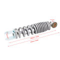 Rear Suspension Shock Absorber Improve Riding Comfort Motorcycle Rear Shock Absorber for PW50 PY50 Pit Bike. 