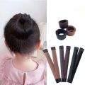 Children Ball Head Hair Curler DIY Tool Bun Maker Bauble Head Snap Ring Tie Hair Lazy Hair Artifact Hair Accessories.