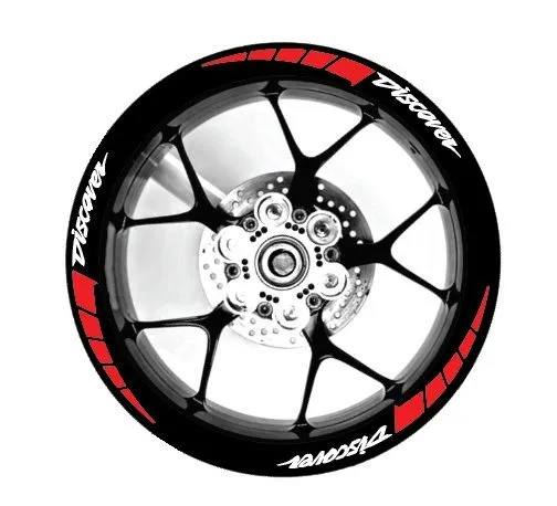 Discover Rim sticker Malti colour Wheel Stickers Reflective