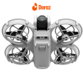 DJI Neo Fly More Combo, Mini Drone with 4K UHD Camera for Adults, 135g Self Flying Drone that Follows You, Palm Takeoff, Subject Tracking, QuickShots, Stabilized Video, with RC-N3 and 3 Batteries. 