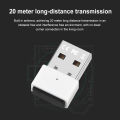 USB Bluetooth Adapter for PC Car Audio Bluetooth-compatible 5.3 Dongle Transmitter Module Wireless Free Driver USB Adapter.