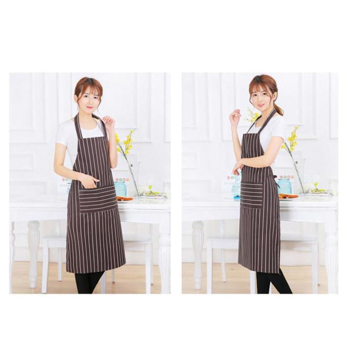Korean%20Version%20of%20the%20Simple%20Kitchen%20Apron%20Oil-proof%20Padded%20Waist%20Cooking%20Clothes%20-%20Image%204