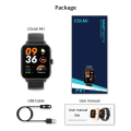 COLMI P81 Voice Calling Smart Watch – 1.9” HD IPS Display, 240x284 Resolution, 24H Health Monitoring, 100+ Sports Modes, Bluetooth 5.3, IP68 Waterproof, 300mAh Battery, Da Fit App for Android & iOS Compatibility. 