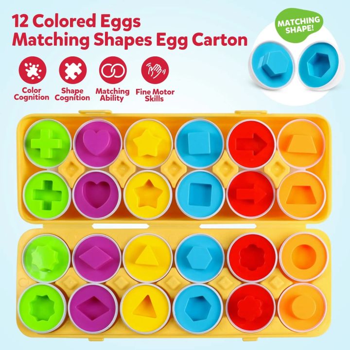 6Pcs%20Baby%20Educational%20Toy%20Smart%20Egg%20Toy%20Shape%20Matching%20Puzzle%20Games%20Sorters%20Toys%20Montessori%20Eggs%20Toys%20For%20Kids%20Children%202-5%20Year%20-%20Image%205