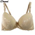 【VisioN Shop】38/85 40/90 DE cup big size push up bra,cotton dot underwear bras for women,fashion lingerie brassiere. 