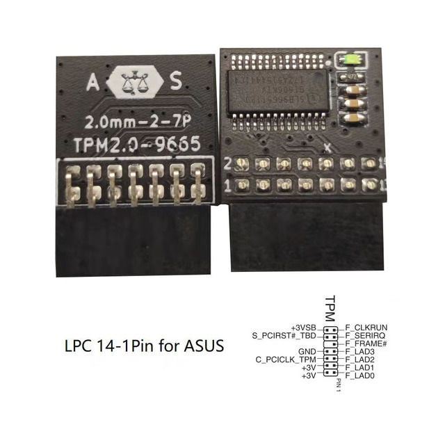 Tpm%202.0%20Encryption%20Security%20Module%20Support%20Version%202.0%20Lpc%2020%20Pin%20Remote%20For%20Motherboard%20For%2011%20-%20Image%204
