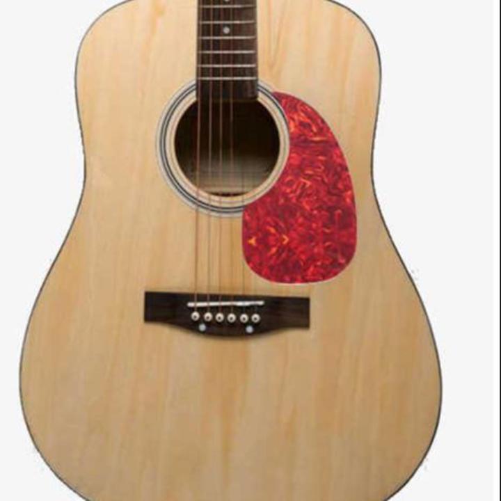 Acoustic guitar pickguard protector turtle drop shaped and bird type shaped guard plate red & black