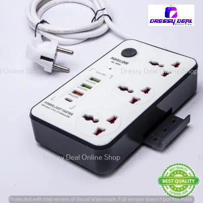 Maxline%20ML-804,%20Multifunction%203%20Socket%20&%204%20USB%20With%20Lightning%20Port%20Fast%20Charging%20PD20W%20QC3.0%20Multiplug%20Power%203%20Socket%20Multiplug%20-%20Image%203