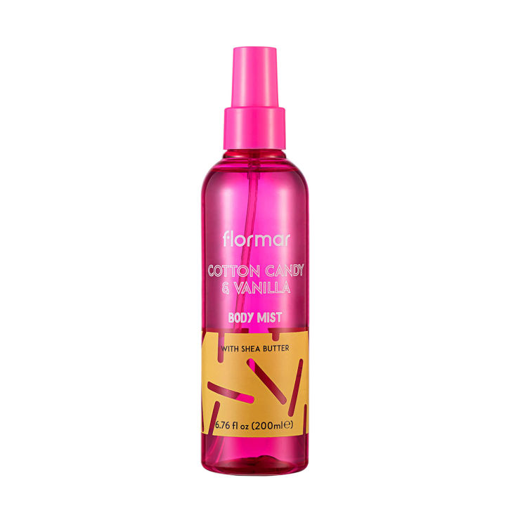Flormar Cotton Candy and Vanilla Body Mist - 200ml