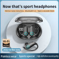 MOCHO Headset Bluetooth Earphone TWS Wireless Olahraga Earphone LED Earbud 9D Bluetooth G37 Dengan Mic sport bass. 