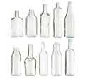 1000 ml Premium Glass Milk Bottle / Water Bottle | Glass Bottle for Water | Glass Bottle Jar | 1 Pcs High Quality Glass Bottle for Milk & Water Storage. 