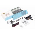 TOHAYIE 4.5 Inch Car Camera DVR Rearview Mirror Dash Cam Recorder Video Registrator HD 1080P Touch Screen Night Vision Car Dash with Rear Camera (with 32G TF Card). 